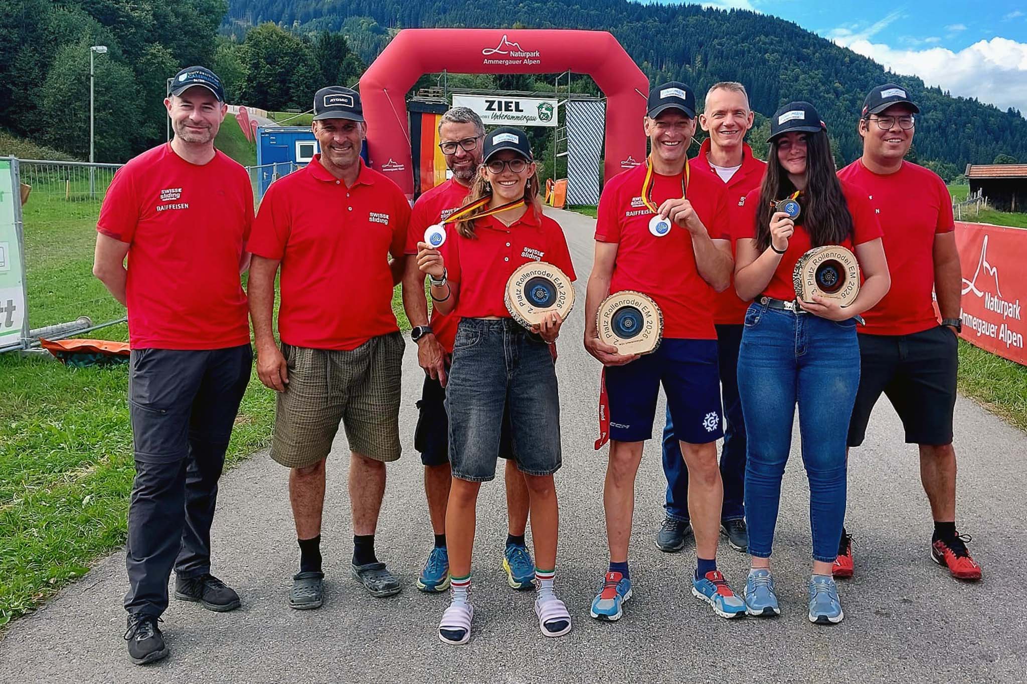 Rollenrodel Europameisterschaft in Oberbayern